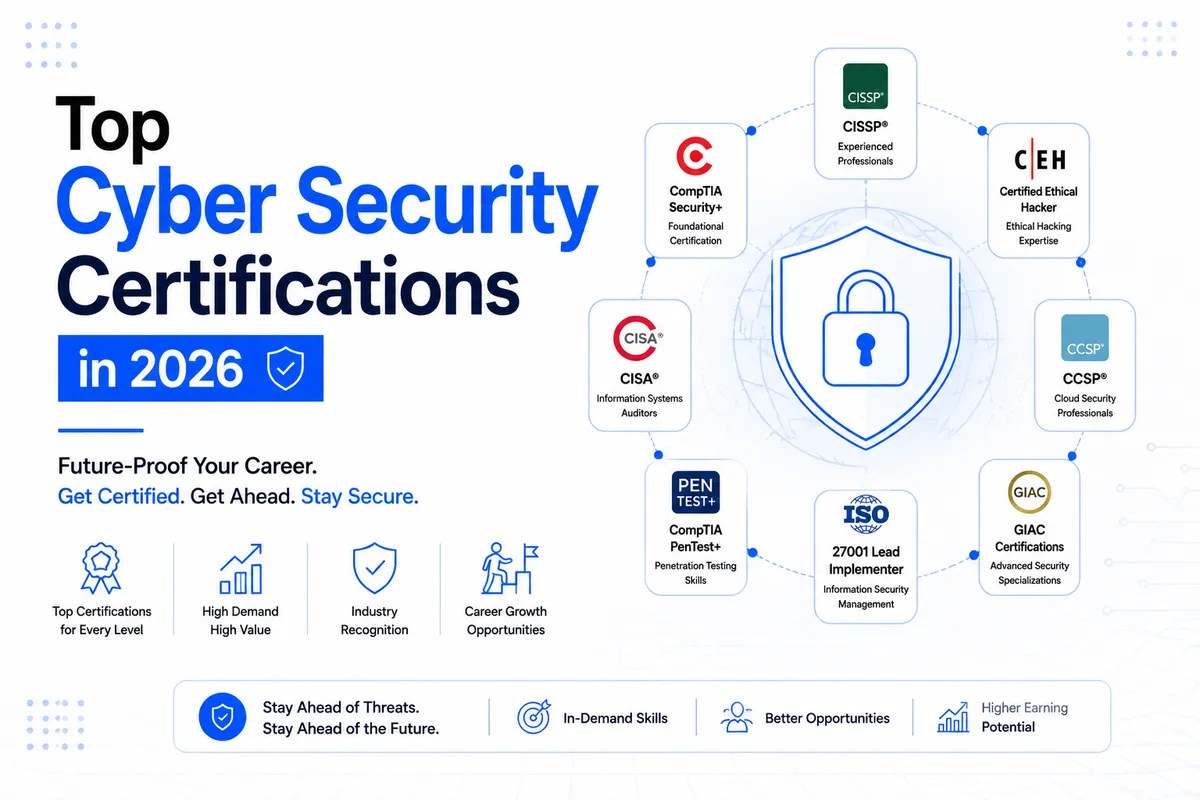 Top Cyber Security Certifications in 2026